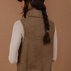 Sweaters Vero Moda River Sweater Vest In Brown - FINAL SALE 18 Sweaters Vero Moda River Sweater Vest In Brown - FINAL SALE