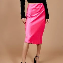 SKIES ARE BLUE Joanna Satin Skirt - FINAL SALE Skirts 8 SKIES ARE BLUE Joanna Satin Skirt - FINAL SALE Skirts