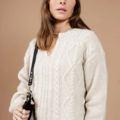 Vero Moda Reese Sweater In Ivory - FINAL SALE Sweaters