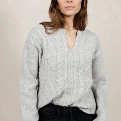 Vero Moda Reese Sweater In Ivory - FINAL SALE Sweaters 21 Vero Moda Reese Sweater In Ivory - FINAL SALE Sweaters