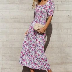 LUSH CLOTHING Keely Floral Dress