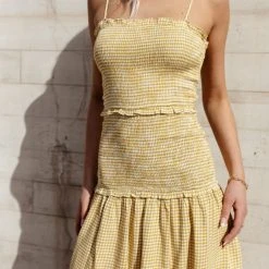 DRESS FORUM Hall Gingham Mini Dress - FINAL SALE 12 DRESS FORUM Hall Gingham Mini Dress - FINAL SALE