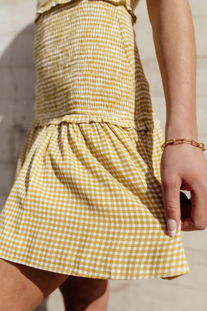 DRESS FORUM Hall Gingham Mini Dress - FINAL SALE 8 DRESS FORUM Hall Gingham Mini Dress - FINAL SALE