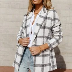 OVI Raine Plaid Blazer