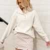 Vero Moda Ariella Pullover In Ivory - FINAL SALE Sweaters