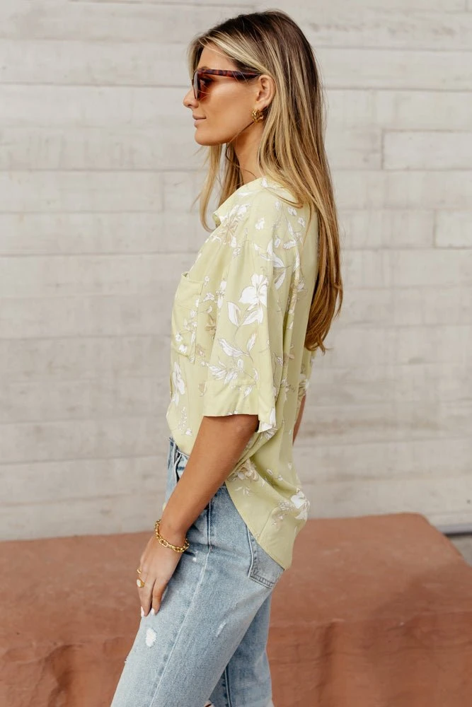 MILLIBON POLYMOND DK INC Brinnlie Floral Top - FINAL SALE 7 MILLIBON POLYMOND DK INC Brinnlie Floral Top - FINAL SALE