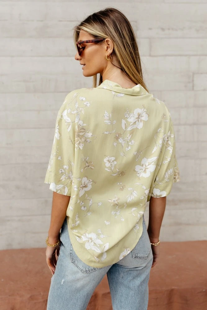 MILLIBON POLYMOND DK INC Brinnlie Floral Top - FINAL SALE 4 MILLIBON POLYMOND DK INC Brinnlie Floral Top - FINAL SALE