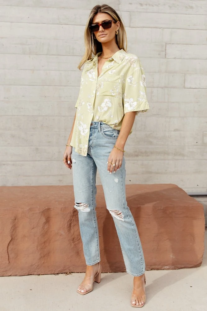 MILLIBON POLYMOND DK INC Brinnlie Floral Top - FINAL SALE 5 MILLIBON POLYMOND DK INC Brinnlie Floral Top - FINAL SALE