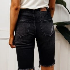 KANCAN Aline Bermuda Shorts - FINAL SALE Denim