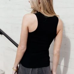 WORUI Kendall Tank In Black - FINAL SALE