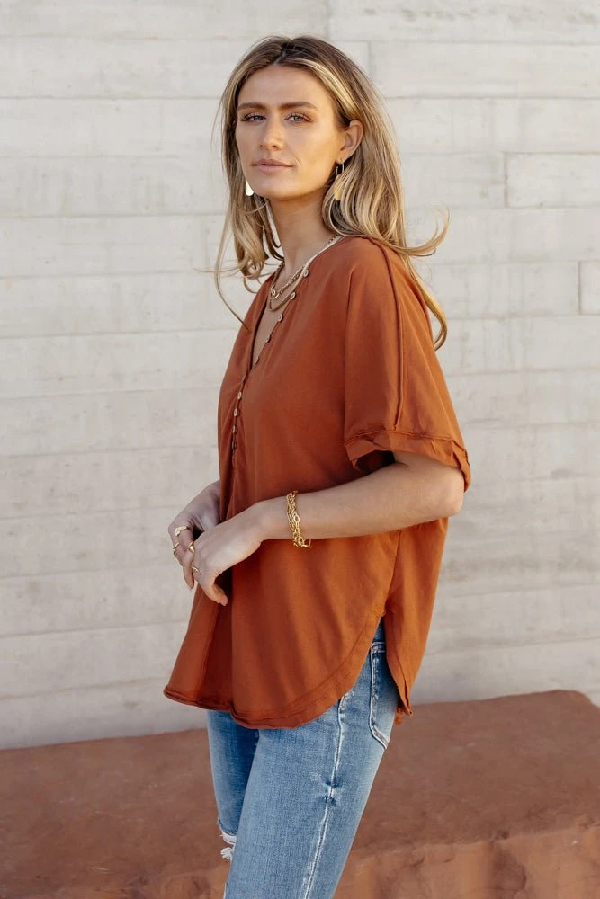 WISHLIST Ximena Oversized Top - FINAL SALE Tops 9 WISHLIST Ximena Oversized Top - FINAL SALE Tops