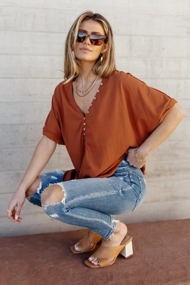 WISHLIST Ximena Oversized Top - FINAL SALE Tops 7 WISHLIST Ximena Oversized Top - FINAL SALE Tops