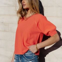 SINA Tops Corina Top In Coral