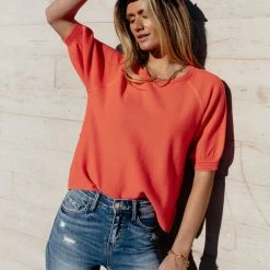 SINA Tops Corina Top In Coral