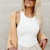 WORUI Kendall Tank In White Tops
