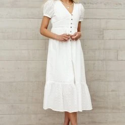 IN LOOM Jules Midi Dress In Camel