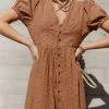 IN LOOM Jules Midi Dress In Camel