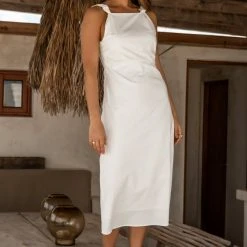 Maize New Arrivals Lilith Midi Dress