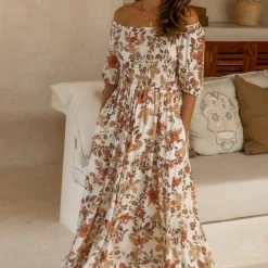 WELLMADE INC Adelie Maxi Dress