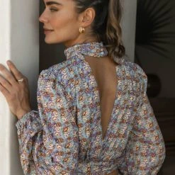 SINA Top Sellers Brissa Floral Blouse