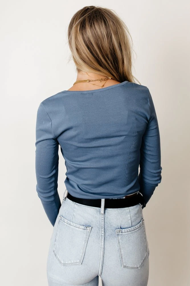 Vero Moda Rita Top In Blue 9 Vero Moda Rita Top In Blue