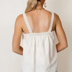 MAIZE Adalet Lace Tank In Ivory 12 MAIZE Adalet Lace Tank In Ivory