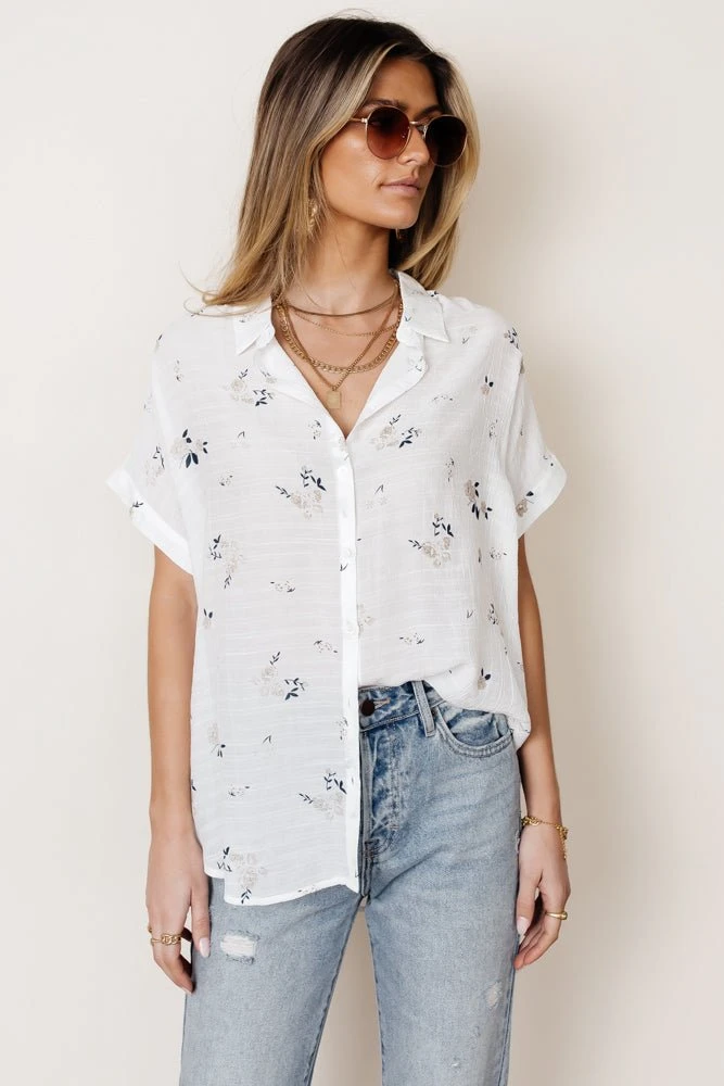 FUN 2 FUN Penelope Floral Button Up 7 FUN 2 FUN Penelope Floral Button Up