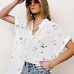 FUN 2 FUN Penelope Floral Button Up 13 FUN 2 FUN Penelope Floral Button Up