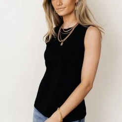 WORUI Kirby Tank In Black Bohme Essentials