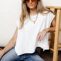 Maize Tops Tilly Top In Blue 16 Maize Tops Tilly Top In Blue