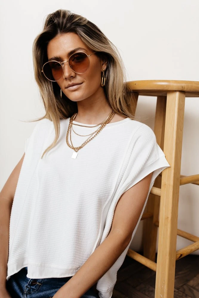 Maize Tilly Top In White 4 Maize Tilly Top In White