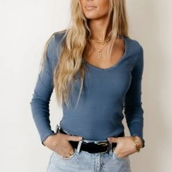 Vero Moda Rita Top In Blue 14 Vero Moda Rita Top In Blue