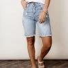 KANCAN Olympia Striped Bermuda Shorts - FINAL SALE Fresh Markdowns