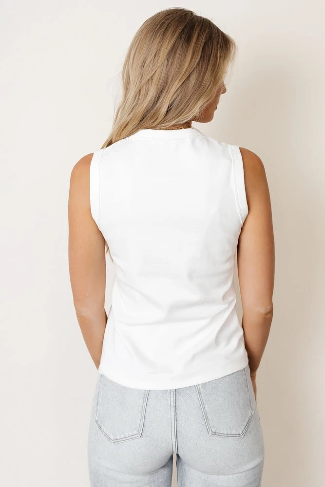 WORUI Kirby Tank In White Bohme Essentials 7 WORUI Kirby Tank In White Bohme Essentials