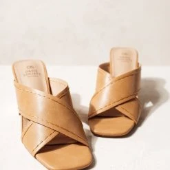 FREE SOUL/MIRACLE MILE Shoes Jade Heels In Tan
