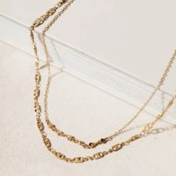 LA RADIANT VAL JEAN GLOBAL Aubrienna Layered Necklace