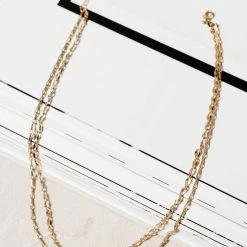 LA RADIANT VAL JEAN GLOBAL Necklaces Huntleigh Layered Necklace