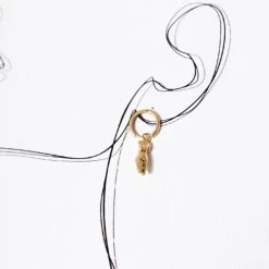 LA RADIANT VAL JEAN GLOBAL Woman Silhouette Earrings