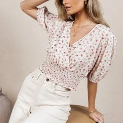 SINA Galena Floral Blouse - FINAL SALE Fresh Markdowns 13 SINA Galena Floral Blouse - FINAL SALE Fresh Markdowns