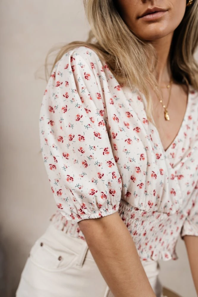 SINA Galena Floral Blouse - FINAL SALE Fresh Markdowns 6 SINA Galena Floral Blouse - FINAL SALE Fresh Markdowns