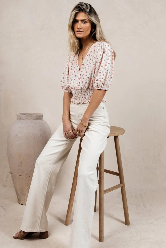 SINA Galena Floral Blouse - FINAL SALE Fresh Markdowns 8 SINA Galena Floral Blouse - FINAL SALE Fresh Markdowns