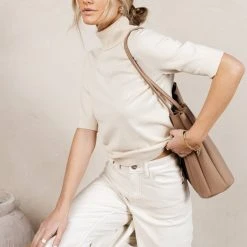 Vero Moda Thea Sweater Top In Ivory - FINAL SALE