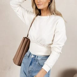 Vero Moda Callie Top In Ivory - FINAL SALE Fresh Markdowns