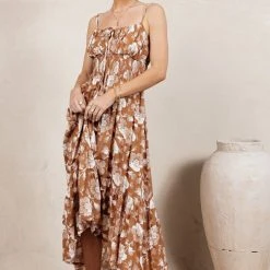 MILLIBON POLYMOND DK INC Blakelyn Midi Dress- FINAL SALE Bump Friendly