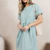 SINA Carol Mini Dress In Mint