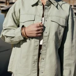 Vero Moda Minette Jacket In Sage Top Sellers