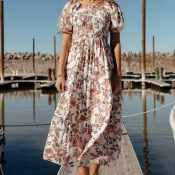 WELLMADE INC Adelie Maxi Dress