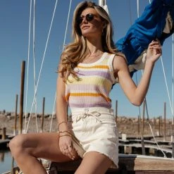 Vero Moda Addie Sweater Vest In Lavender Top Sellers