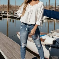 &MERCI Cheralyn Blouse In White Shirts & Blouses 18 &MERCI Cheralyn Blouse In White Shirts & Blouses