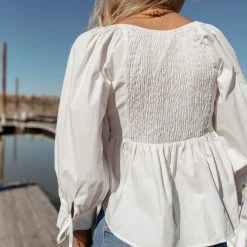 &MERCI Cheralyn Blouse In White Shirts & Blouses 17 &MERCI Cheralyn Blouse In White Shirts & Blouses